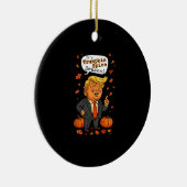 Trumpkin Gewürzsaison Classic Keramik Ornament (Rechts)
