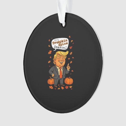 Trumpkin Gewürzsaison Classic Ornament (Vorderseite)