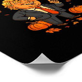 Trumpkin Gewürzsaison Classic Poster (Ecke)
