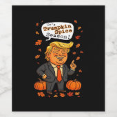 Trumpkin Gewürzsaison Classic Weinetikett (Einzelnes Label)