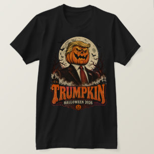 Trumpkin Halloween 2026 Lustig T-Shirt