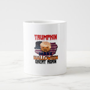 Trumpkin Halloween Classic Jumbo-Tasse