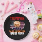 Trumpkin Halloween Classic Pappteller (Party)