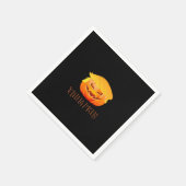 Trumpkin Halloween Classic Serviette (Ecke)