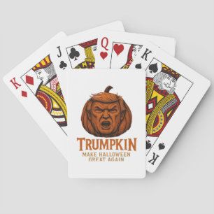 Trumpkin.. Halloween erneut groß Spielkarten