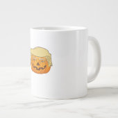 Trumpkin Halloween Funny Classic - Basic Fall Slot Jumbo-Tasse (Vorderseite Rechts)