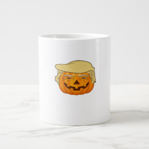 Trumpkin Halloween Funny Classic - Basic Fall Slot Jumbo-Tasse
