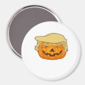 Trumpkin Halloween Funny Classic - Basic Fall Slot Magnet (Vorderseite/Rückseite)