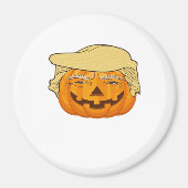 Trumpkin Halloween Funny Classic - Basic Fall Slot Magnet (Vorne)