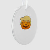 Trumpkin Halloween Funny Classic - Basic Fall Slot Ornament (Vorderseite)