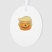 Trumpkin Halloween Funny Classic - Basic Fall Slot Ornament (Vorderseite)