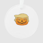 Trumpkin Halloween Funny Classic - Basic Fall Slot Ornament (Vorderseite)