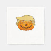 Trumpkin Halloween Funny Classic - Basic Fall Slot Serviette (Vorderseite)