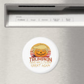 Trumpkin Halloween Funny Classic Magnet (In Situ (Geschirrspüler))