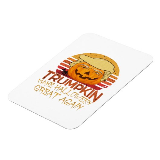Trumpkin Halloween Funny Classic Magnet (Linke Seite)