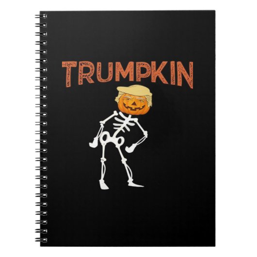 Trumpkin Halloween Funny Classic Notizblock (Vorderseite)