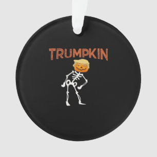 Trumpkin Halloween Funny Classic Ornament