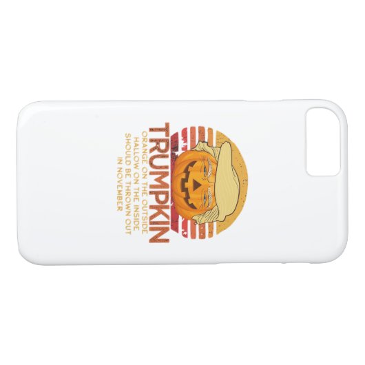 Trumpkin Halloween Funny Classic - Politischer Pum Case-Mate iPhone Hülle (Rückseite (Horizontal))