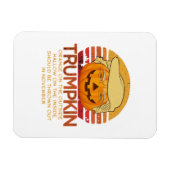 Trumpkin Halloween Funny Classic - Politischer Pum Magnet (Horizontal)