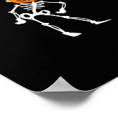 Trumpkin Halloween Funny Classic Poster (Ecke)