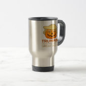 Trumpkin Halloween Funny Classic Reisebecher (VorderseiteRechts)