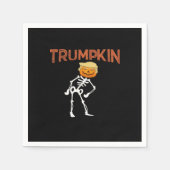 Trumpkin Halloween Funny Classic Serviette (Vorderseite)