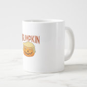 Trumpkin Halloween Funny Classic - Sloth Mask Desi Jumbo-Tasse (Vorderseite Rechts)