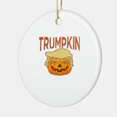 Trumpkin Halloween Funny Classic - Sloth Mask Desi Keramik Ornament (Links)
