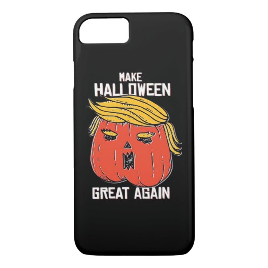 Trumpkin Halloween Great Again Classic - Retr Case-Mate iPhone Hülle (Rückseite)