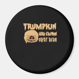 Trumpkin Halloween Great Again Classic - Skel Magnet