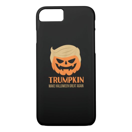 Trumpkin Halloween Great Again Funny Sarcasti Case-Mate iPhone Hülle (Rückseite)