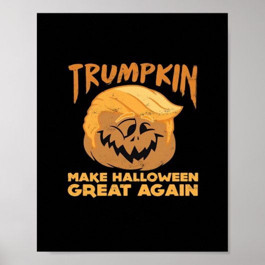 Trumpkin Halloween Great Halloween Desi Poster (Vorne)