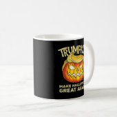 Trumpkin Halloween Great wieder Men Funny Clas Kaffeetasse (VorderseiteRechts)