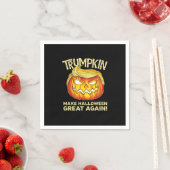 Trumpkin Halloween Great wieder Men Funny Clas Serviette (Beispiel)