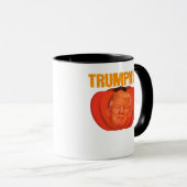 Trumpkin Halloween Kürbislaterne Graphic Funny Tasse (VorderseiteRechts)