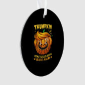 Trumpkin Halloween - Make Halloween Great Again Cl Ornament (Vorderseite)
