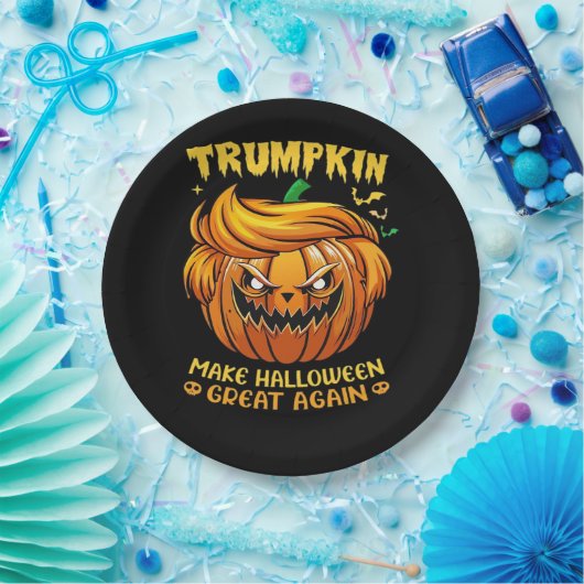 Trumpkin Halloween - Make Halloween Great Again Cl Pappteller (Party)