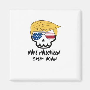 Trumpkin Halloween Make Halloween Great Again Funn Magnet