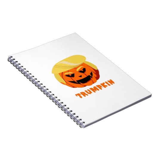 Trumpkin Halloween Notizblock (Rechte Seite)