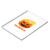 Trumpkin Halloween Notizblock (Linke Seite)