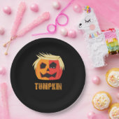 Trumpkin Halloween Pappteller (Party)