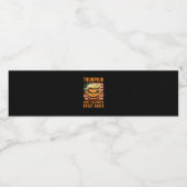 Trumpkin Halloween Pumpkin Halloween Great Ag Wasserflaschenetikett (Einzelnes Label)