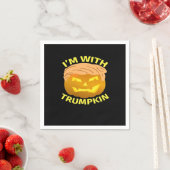 Trumpkin Halloween Pumpkin Serviette (Beispiel)