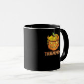 Trumpkin - Halloween Pumpkin Tasse (VorderseiteRechts)