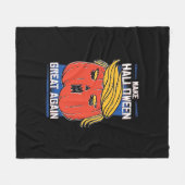 Trumpkin Halloween Pupmkin Classic Fleecedecke (Vorderseite (Horizontal))