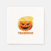 Trumpkin Halloween Serviette (Vorderseite)