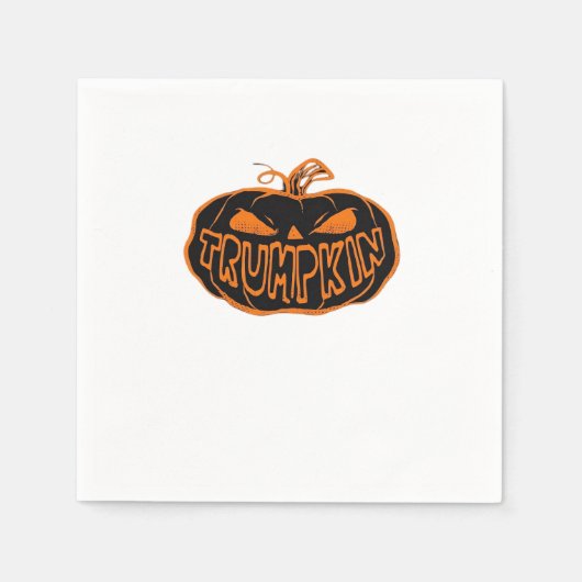 Trumpkin Halloween Serviette (Vorderseite)