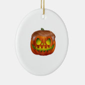 Trumpkin - Halloween wieder groß Keramik Ornament (Rechts)