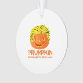 Trumpkin - Hast du Angst? Klassisch Ornament (Vorderseite)