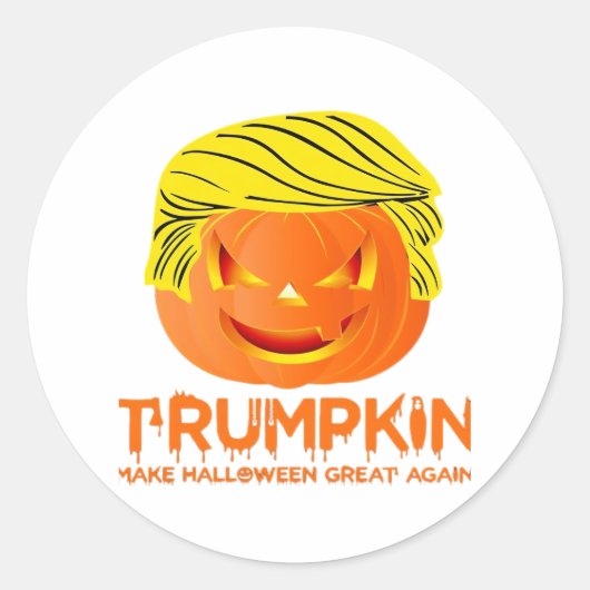 Trumpkin - Hast du Angst? Klassisch Runder Aufkleber (Vorderseite)